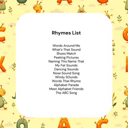 A Joyful Sound & Vocabulary Builder for Ages 2–5